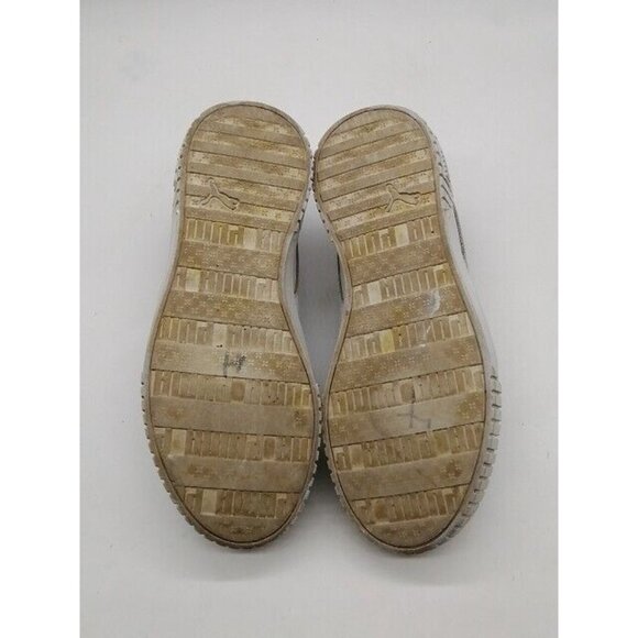 Puma Womens Sneakers White Pink Lace Up Athletic Shoe Padded Round Toe 6.5 - Picture 5 of 12